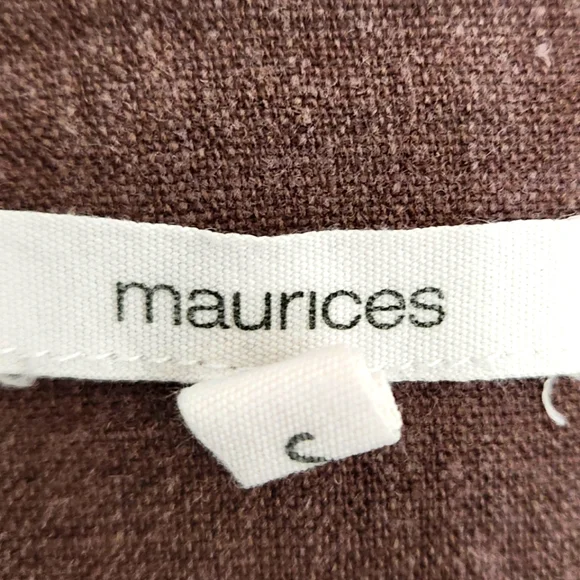 Maurices Distressed Utility Jacket Women Sz S - Picture 5 of 5